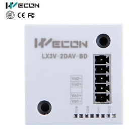 [XTBBD2DAV110] Módulo BD PLC Wecon LX3V-2DAV-BD